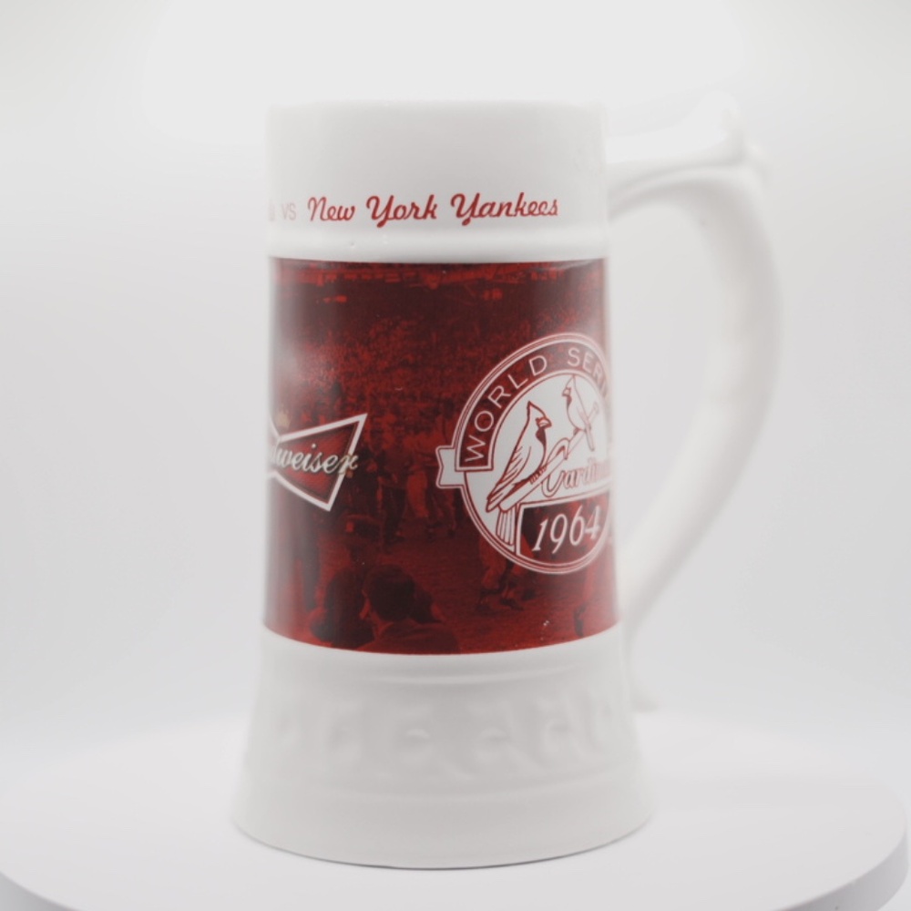 Vintage Collectable 1964 St. Louis Cardinals World Series Champions Beer Stein